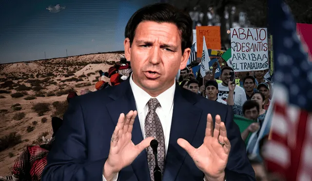 La elección de Donald Trump de proponer a Ron DeSantis como secretario de Defensa podría responder al interés de evitar controversias en su próximo gobierno. Foto: composición LR/Telemundo