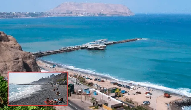 Según ChatGPT, esta playa miraflorina es considerada como la más destacada de Lima Metropolitana. Foto: composición LR/Visita Miraflores/Playas peruanas