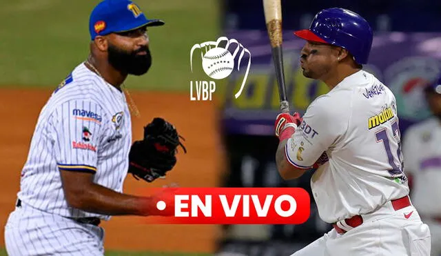 El juego de Navegantes del Magallanes vs Tiburones de La Guaira será el último entre ambos por temporada regular. Foto: composición LR / LVBP