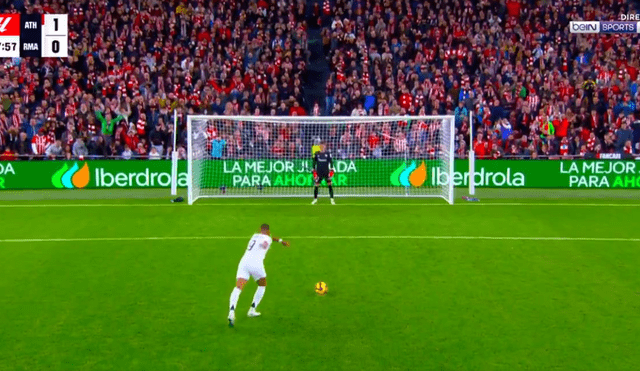 Mbappé venía de anotar en el anterior partido. Foto: captuera de Bein Sports