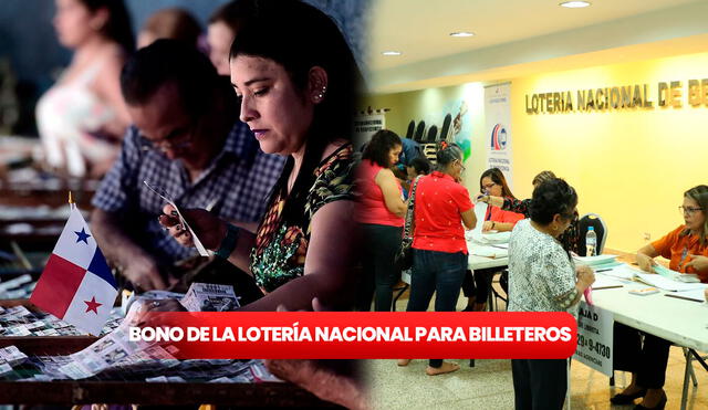 Unos 13.000 cheques serán ágados a billeteros de toda Panamá por concepto de bonos, aguinaldo e intereses. Foto: composición LR / Mi Diario / LNB Panamá