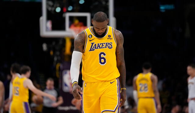 LeBron James eliminado de la NBA Cup 2024 ante Thunders | Créditos: Lr/ESPN