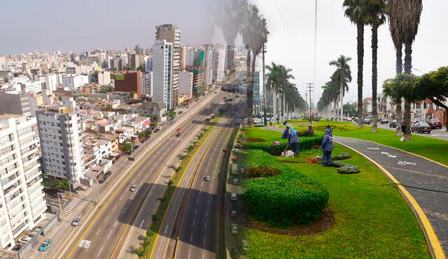 Distrito de Lima Metropolitana siendo limpiada y ordenada. Foto: Composición LR/Andina.