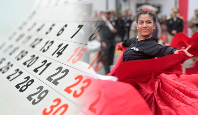 Peruana bailando durante el feriado largo de diciembre 2024. Foto: Composición LR/Andina.