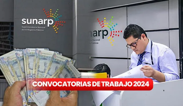 La Sunarp convoca a profesionales y técnicos para diversas plazas en Lambayeque y Lima, con sueldos entre 3.400 y 6.300 soles. Foto: composición LR/Sunarp