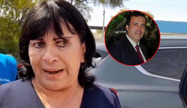 Maria Elena Aguilar aseguró que declaró sobre su relación con el cirujano de Boluarte, Mario Cabani | Composición: LR.