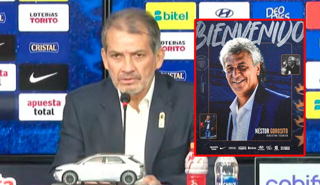 Franco Navarro se refirió a la incorporación de Néstor Gorosito como DT de Alianza Lima. Foto: captura YouTube/Alianza Lima