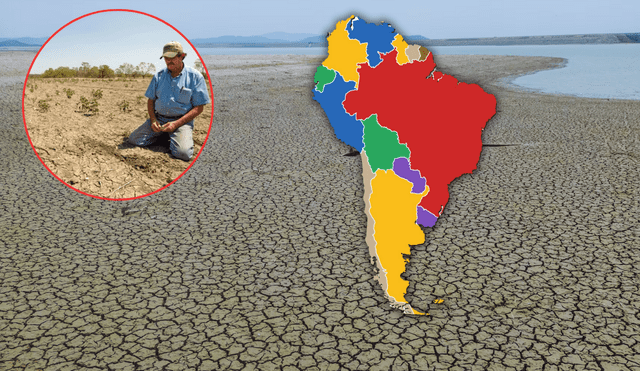 Los efectos de la sequía son especialmente devastadores para los agricultores de la región, que dependen en gran medida de Poechos. Foto: composición LR/ Cutivalú Piura/Mapas/Sebastian Castañeda/