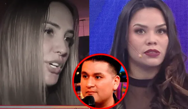 Cassandra Sánchez y Deyvis Orosco estuvieron en la polémica tras declaraciones de Andrea San Martín. Foto: Composición LR/Captura América TV/Captura ATV