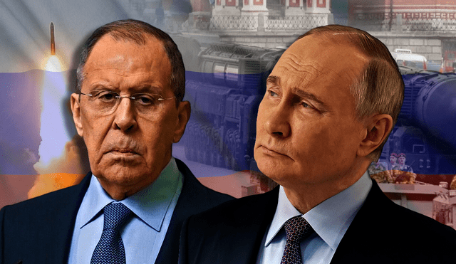 Las declaraciones de Lavrov y el reciente uso del Oreshnik refuerzan el clima de tensión entre Rusia y Occidente. Foto: composición LR/Sputnik/AFP/EFE.