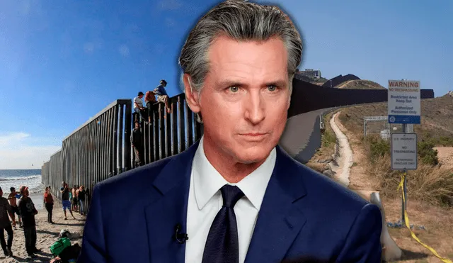 Gavin Newsom anuncia una nueva medida que promete agilizar los cruces fronterizos y mejorar la seguridad entre California y México, con un fuerte enfoque en el comercio y la inmigración. Foto: composición LR/Freepik/AFP