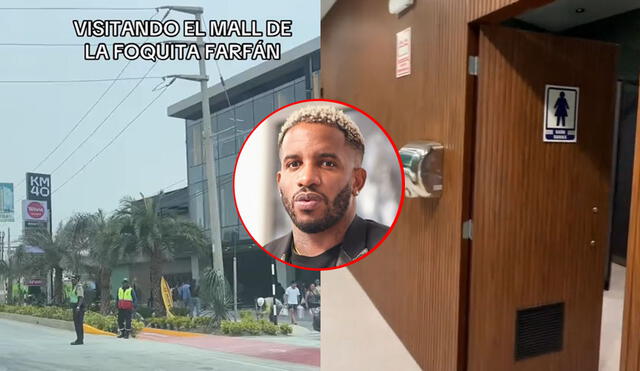 Opiniones divididas sobre el centro comercial de Jefferson Farfán. Foto: composición LR/ @luuisvd/ TikTok