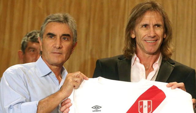 Juan Carlos Oblitas fue el artífice de que Ricardo Gareca llegase a la selección peruana. Foto: FPF