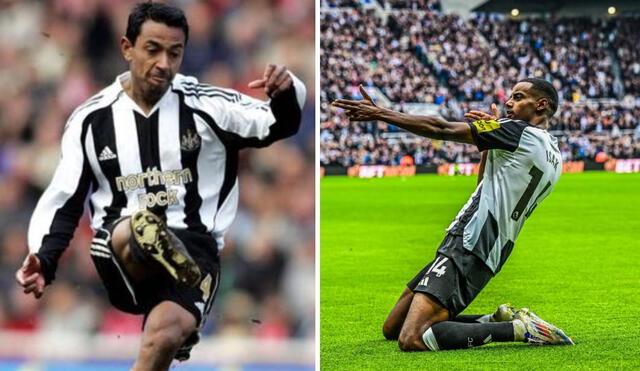 Nolberto Solano es una de las grandes figuras en la historia del Newcastle. Foto: AFP