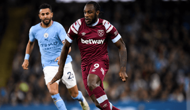 Michail Antonio es internacional con la selección de Jamaica. Foto: AFP