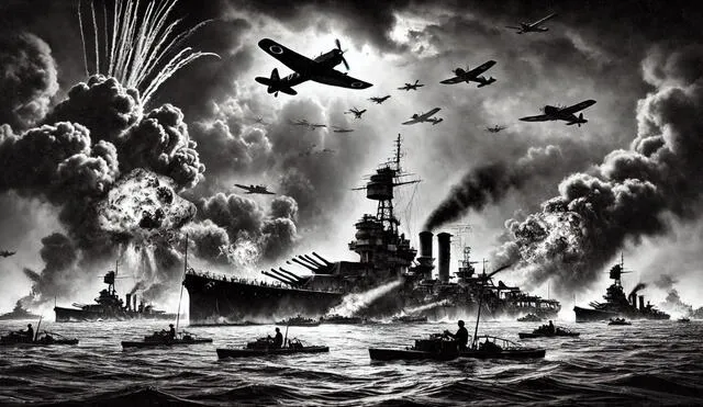 Pearl Harbor Day in US 2024. Picture: composition LR