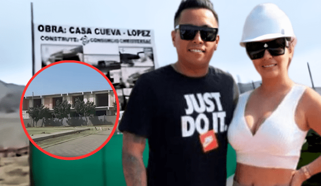 La mansión que Christian Cueva y Pamela López construyeron en Trujillo ha sido puesta a la venta tras su ruptura. Foto: Composición LR/ATV/Instagram