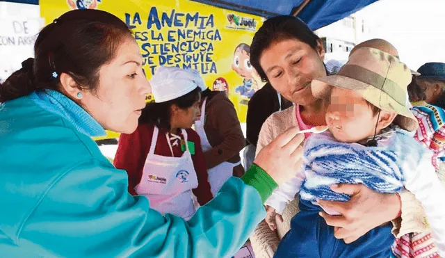 Vulnerables. Los niños con anemia no solo tienen serios problemas de salud, sino también que su situación repercute en su educación. Se esperan acciones.