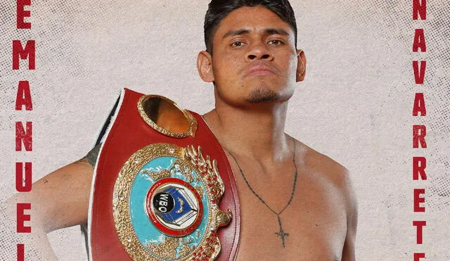 Emanuel 'Vaquero' Navarrete extiende su récord profesional a 39 victorias y 2 derrotas. Foto: Top Rank