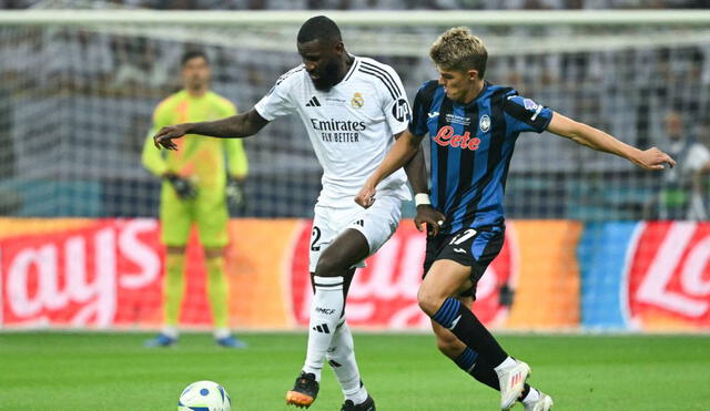 El enfrentamiento previo entre Real Madrid y Atalanta se dio en la Supercopa de Europa, donde los ‘merengues’ ganaron 2 a 0. Foto: AFP