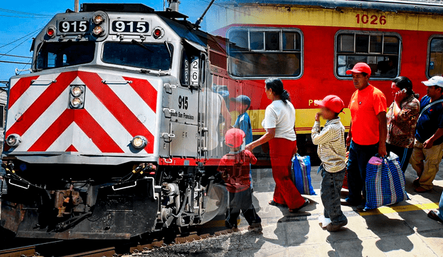 Trenes tendrían un costo aproximado de S/5.00. Foto: composición de Gerson Cardoso/La República/Andina