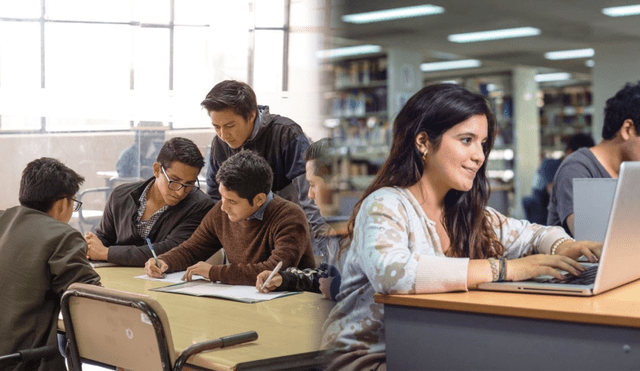 Al salir del colegio, muchos jóvenes optan por elegir carreras que aseguren su futuro profesional. Foto: composición LR/Andina