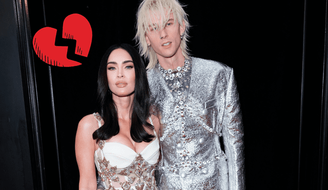 Megan Fox y Machine Gun Kelly finalizaron su relación. Composición LR/Getty Images