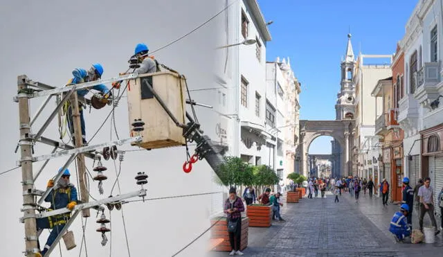 Cortes de luz en Arequipa se presentarán de manera escalonada. Foto: composición LR/Getty