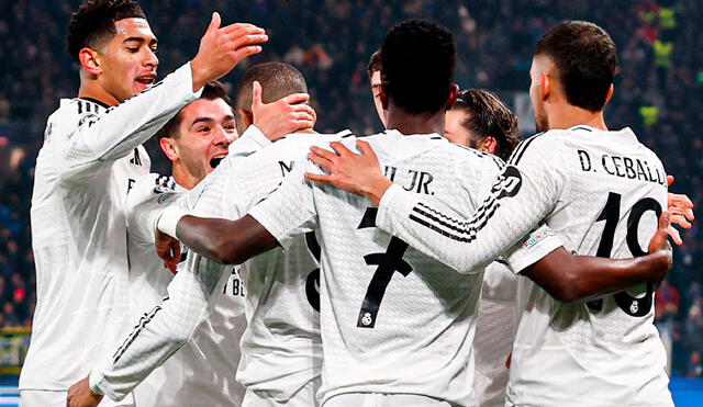 Real Madrid sumó 9 puntos en la Champions League y se ubica en el puesto 18. Foto: composición GLR.