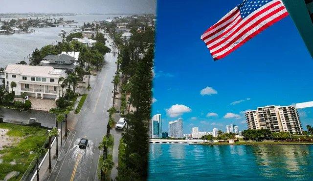 Populares ciudades de Florida acabarían bajo el agua por problemas climáticos | Composición: Lr/ CNN