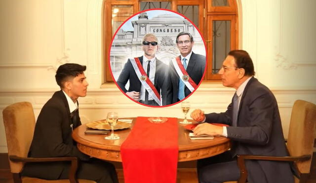 Martín Vizcarra se reúne con Cristorata y cuenta sus experiencias como presidente: "Mis contrincantes políticos me llaman Vizcarrata". Foto: Cristorata