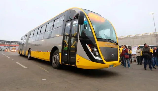 Corredor Amarillo dejó de circular en las calles de Lima desde abril de 2023. Foto: Andina