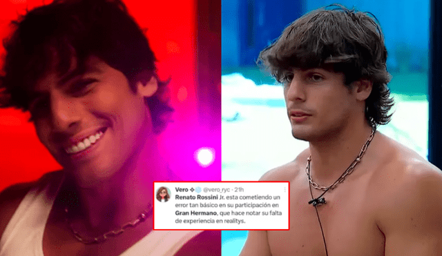 La sentencia de Renato Rossini Jr. pone su permanencia en 'Gran hermano' en peligro. Foto: Composición LR/X/YouTube