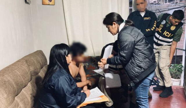 Sujeto fue detenido en posesión del material. Foto: Fiscalía Especializada en Delitos de Trata de Personas.