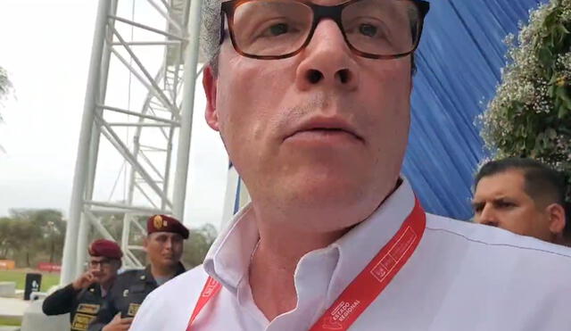 Ministro Quero cometió un lapsus durante una tranmisión de La República. Foto: La República. Ministro Quero cometió un lapsus durante una tranmisión de La República. Foto: La República.