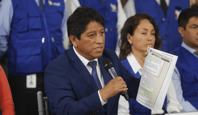 Josué Gutiérrez rechazó el proyecto de ley para que el Perú se retire del Pacto de San José. | Foto: Carlos Contreras / La República.