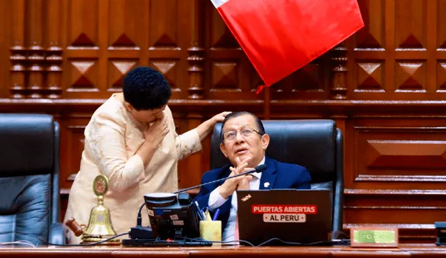 Eduardo Salhuana dijo que el Congreso se debe “rectificar” por eliminar la detención preliminar sin flagrancia, pero desde Fuerza Popular defienden la contrarreforma. Foto: Congreso