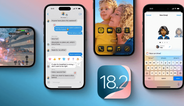 iOS 18.2 corrige errores menores como la demora en la aparición de fotos recién capturadas. Foto: 9TO5Mac.