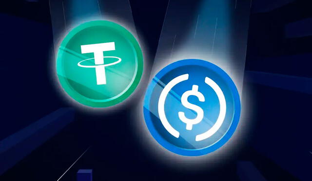 USDC y Tether (USDT) son dos de las stablecoins más conocidas y utilizadas en el ecosistema digital. Foto: CoinDCX