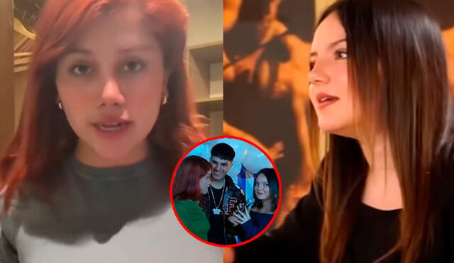 Marina Gold y Francisca Aronsson tuvieron un tenso encuentro en un video del streamer 'Cristorata'. Foto: Composición LR/Captura/TikTok/Captura/YouTube