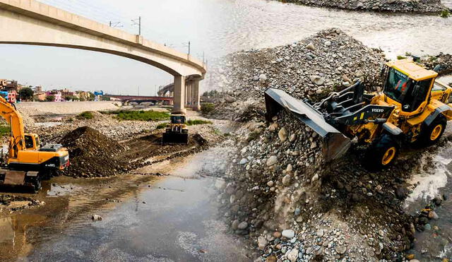 Municipalidad de Lima indicó que finalizó obras en Río Rímac desde el puente Del Ejército hasta Carapongo. Foto: composición LR/MML