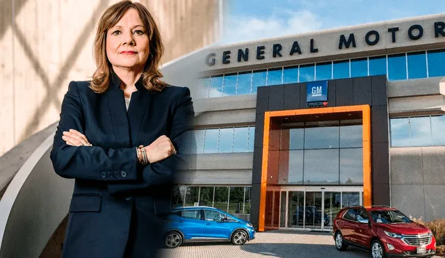 La mujer más poderosa de Estados Unidos dirige una reconocida empresa internacional | Composición: Lr/ General Motors