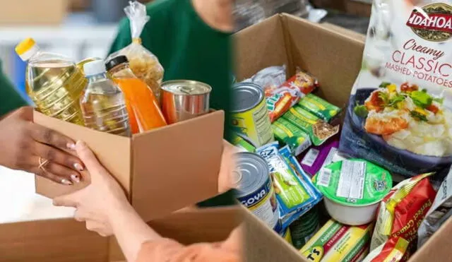 Florida estará entregando alimentos gratis solo hasta el 14 de diciembre. Foto: composición LR/ El Tiempo