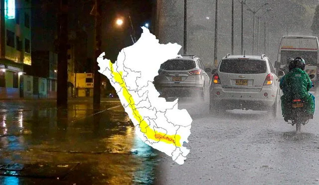 Senamhi advierte precipitaciones y granizo en determinadas zonas del Perú/Composición LR/Foto: Senamhi