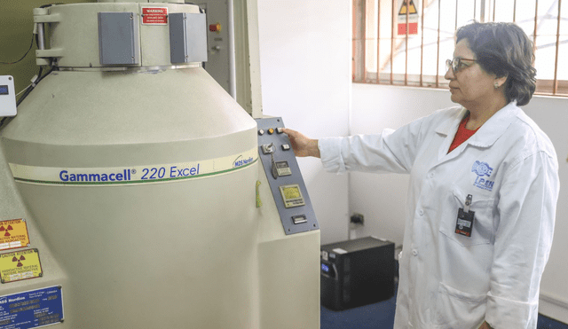 En el Centro Nuclear trabajan investigadores, técnicos y especialistas que operan equipos avanzados de irradiación. Foto: Andina