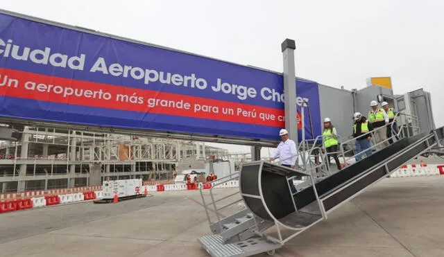 El Nuevo Aeropuerto Jorge Chávez se inaugurará en enero de 2025. Foto: Adecco