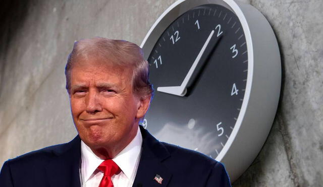 Donald Trump no quiere horario de verano en Estados Unidos. Foto: composición LR/ El Tiempo