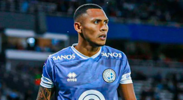 Bryan Reyna fue habitual titular en Belgrano. Foto: Belgrano.