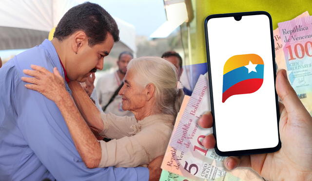 Los pensionados de Amor Mayor reciben el Bono de Guerra cada mes. Foto: composición LR/Gobierno de Venezuela/CNN/Patria