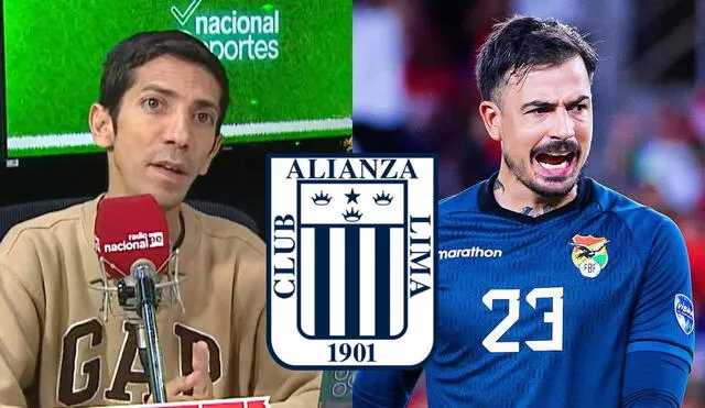 Giancarlo Granda alabó que Alianza Lima fichará a Guillermo Viscarra por encima de Rafael Romo. Foto: composición LR/captura/Instagram